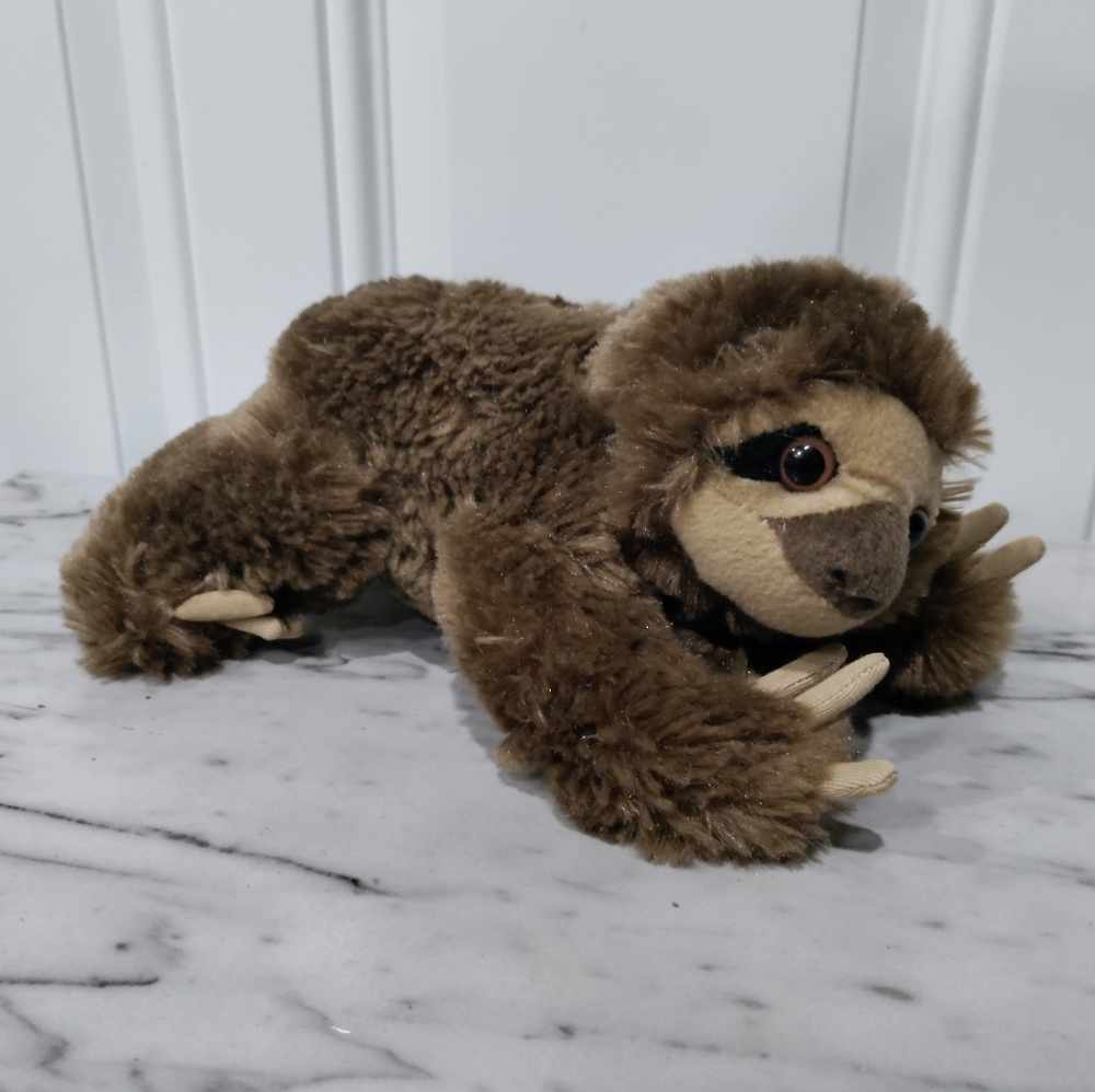 Adventure Planet 9in. sloth stuffed plush animal toy
